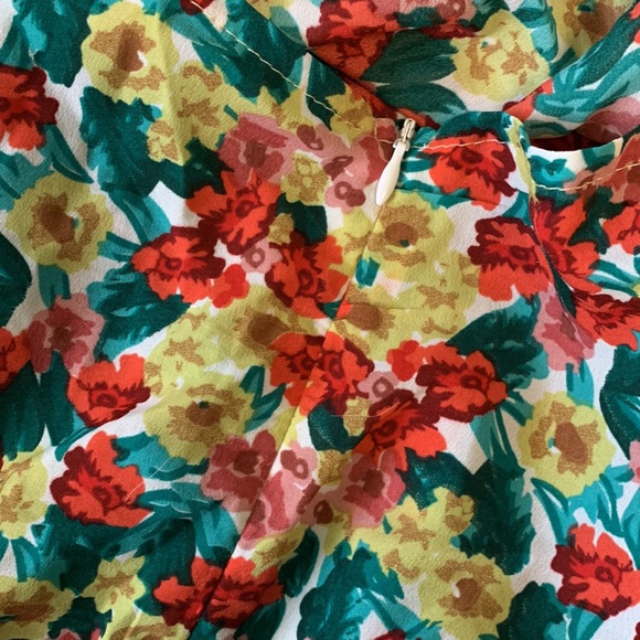 SHEIN Open back Floral Sundress - Picture 3 of 4